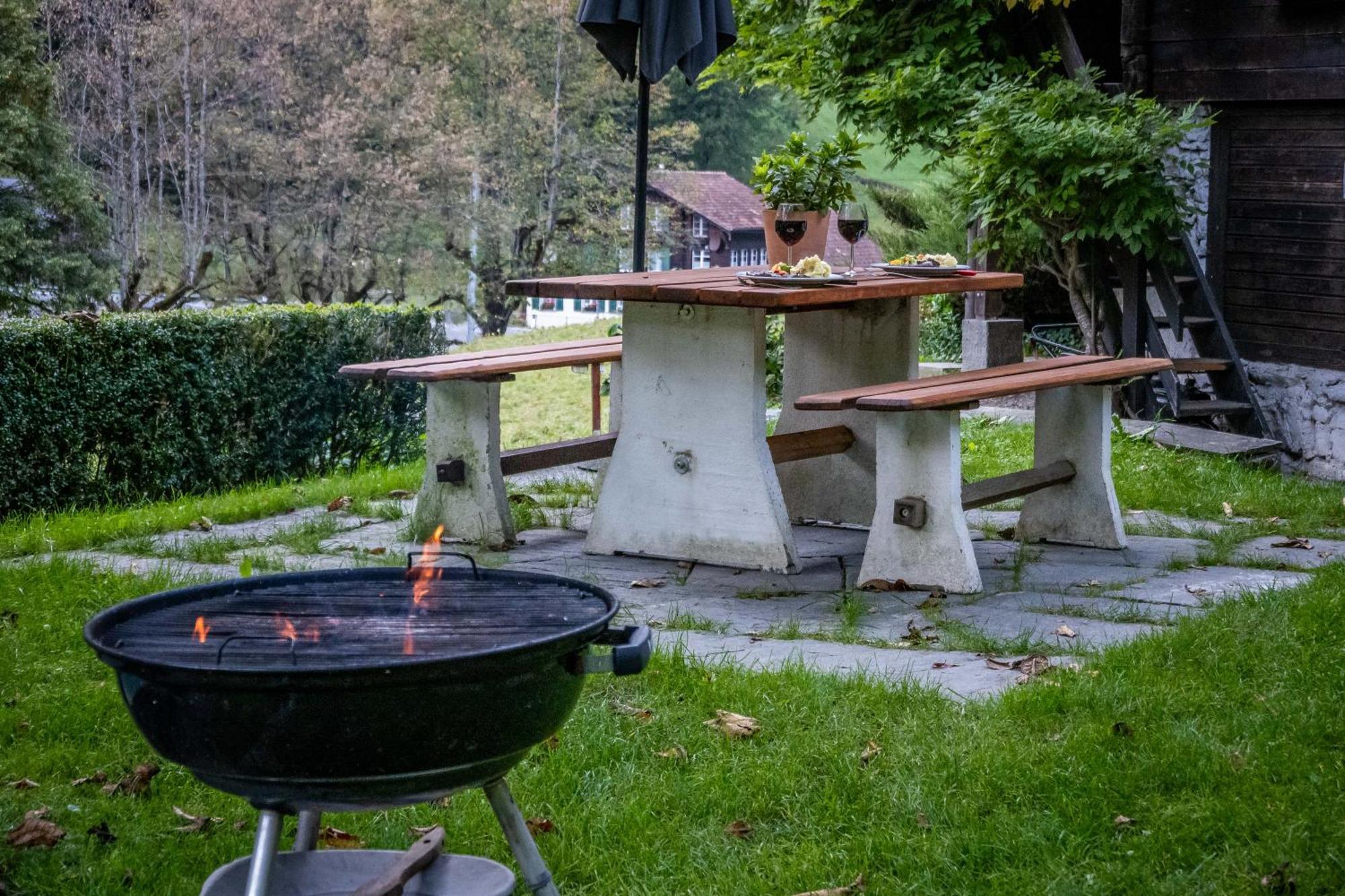 Apartmán Chalet Elza Lauterbrunnen Exteriér fotografie