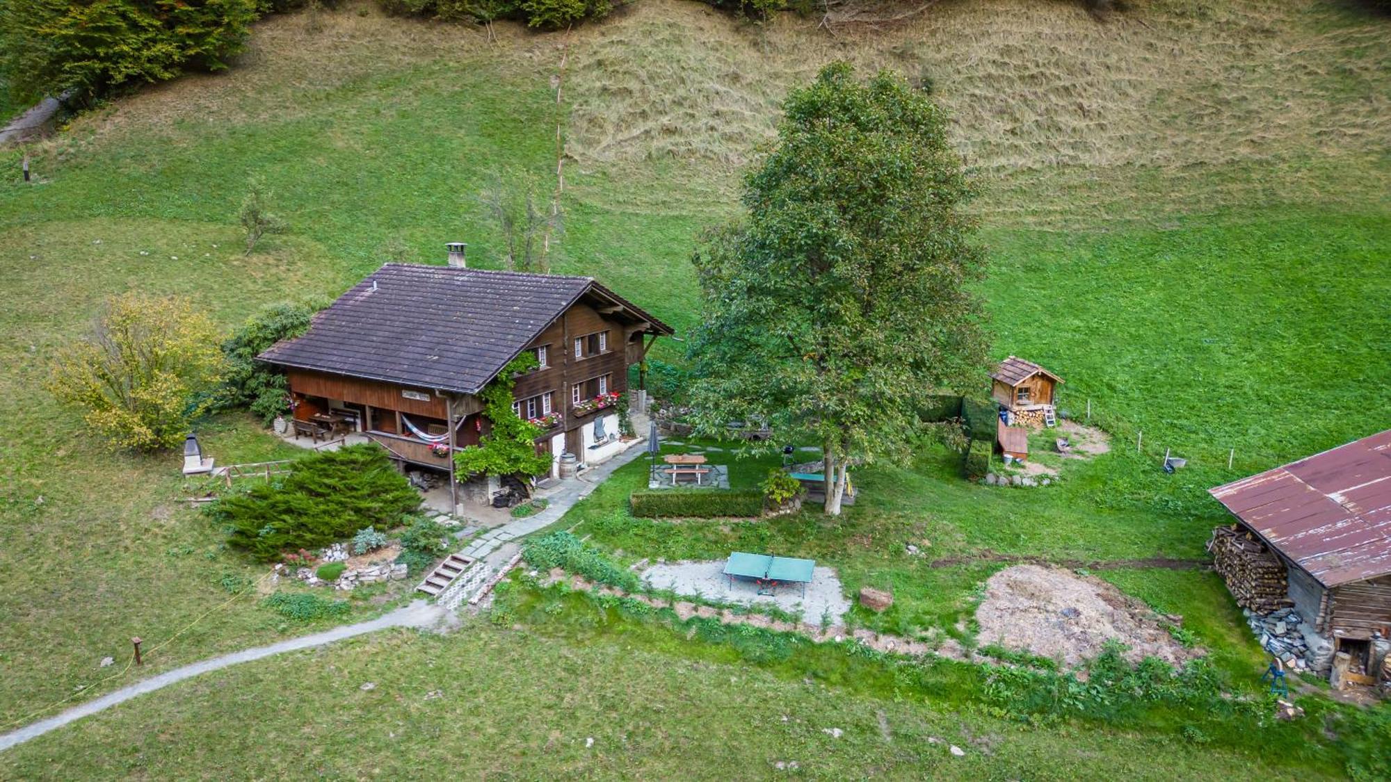 Apartmán Chalet Elza Lauterbrunnen Exteriér fotografie