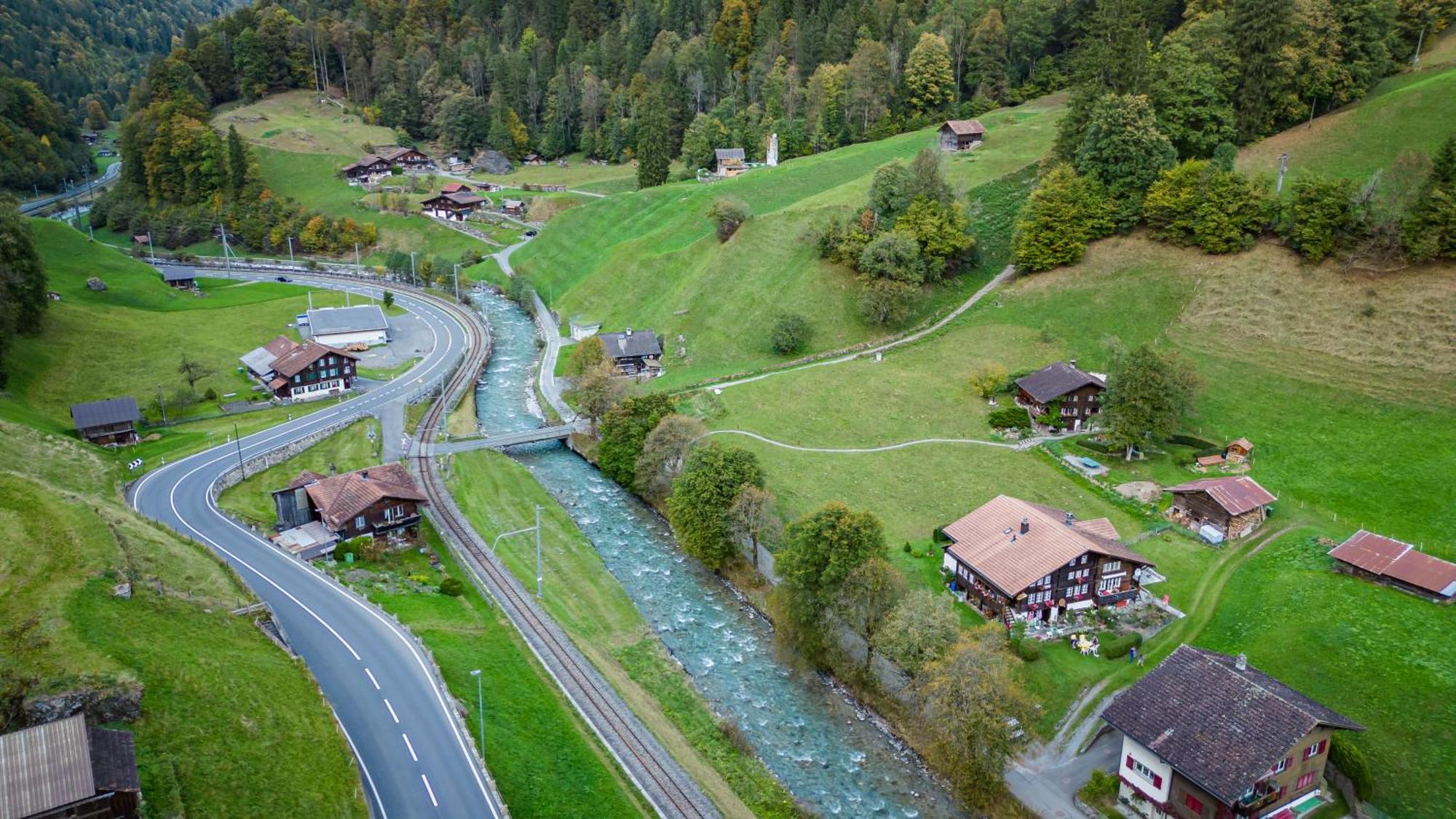 Chalet Elza Lauterbrunnen Exteriér fotografie