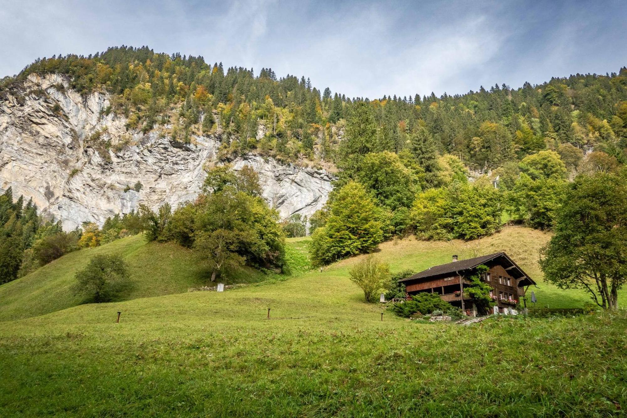 Apartmán Chalet Elza Lauterbrunnen Exteriér fotografie