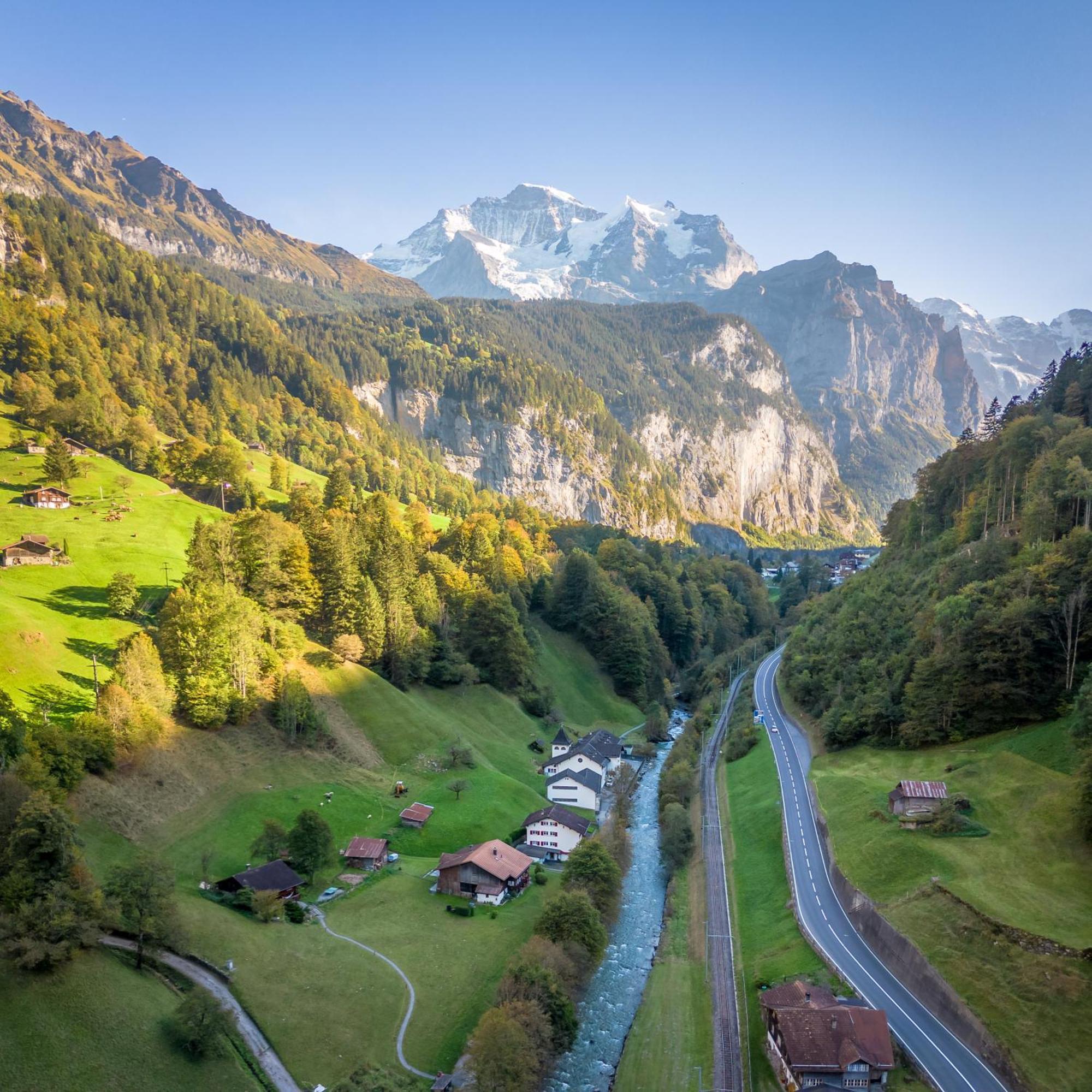 Apartmán Chalet Elza Lauterbrunnen Exteriér fotografie