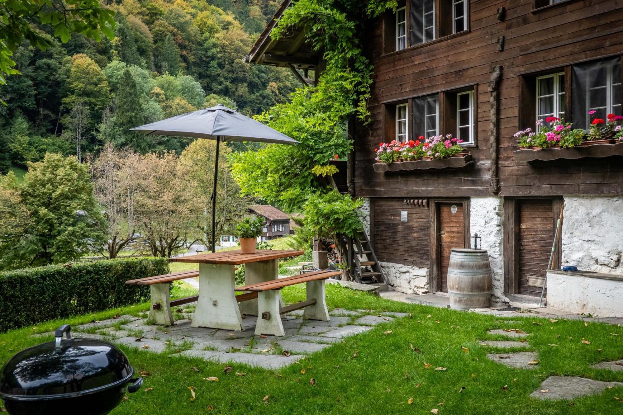 Apartmán Chalet Elza Lauterbrunnen Exteriér fotografie